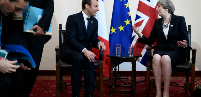 Emmanuel Macron souhaite un accord entre le Royaume-Uni et l’UE